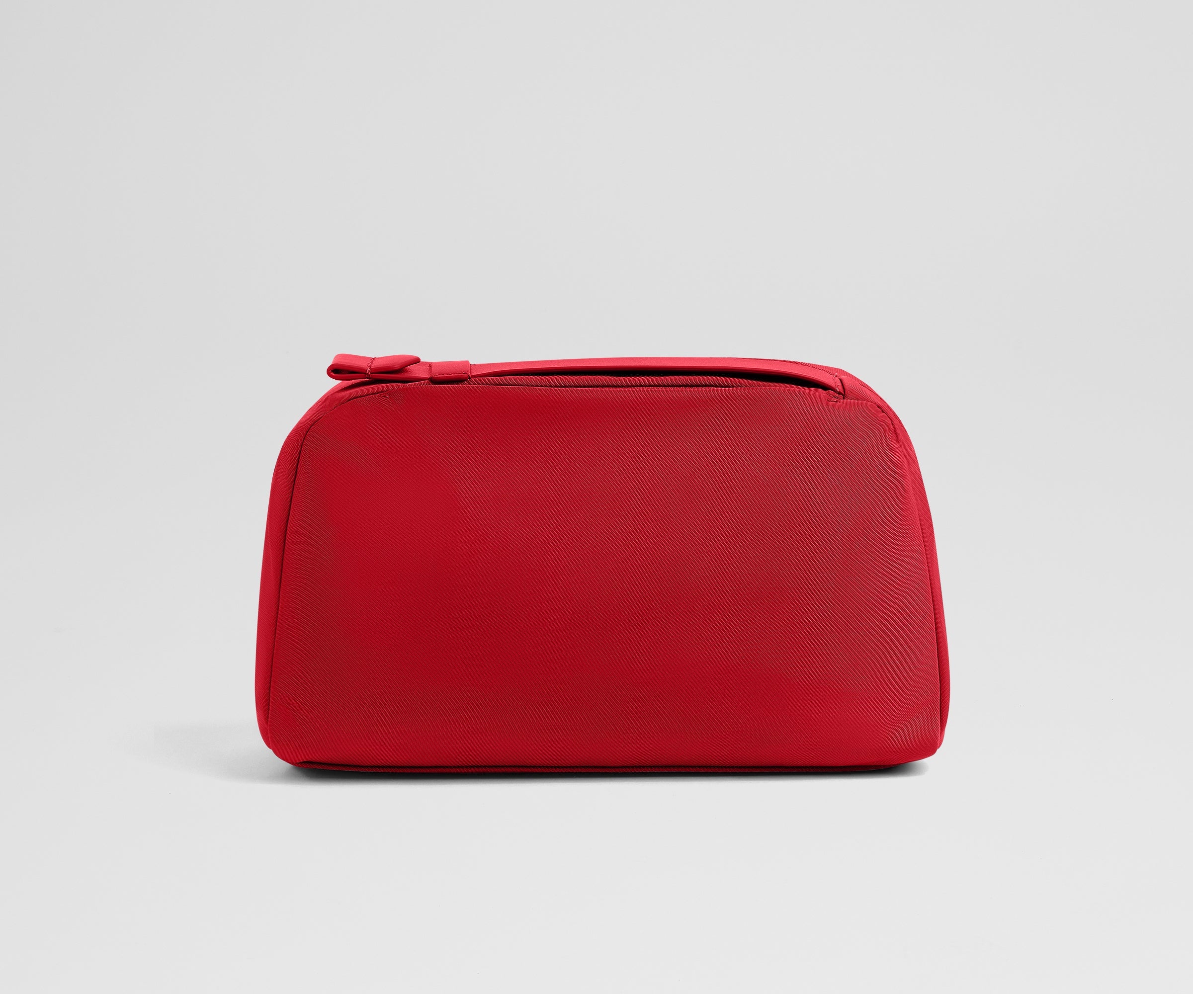 Large Toiletry Bag in Cherry Red