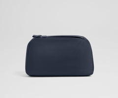 Large Toiletry Bag in Navy Blue