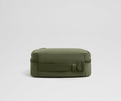 Small Toiletry Bag in Olive Green
