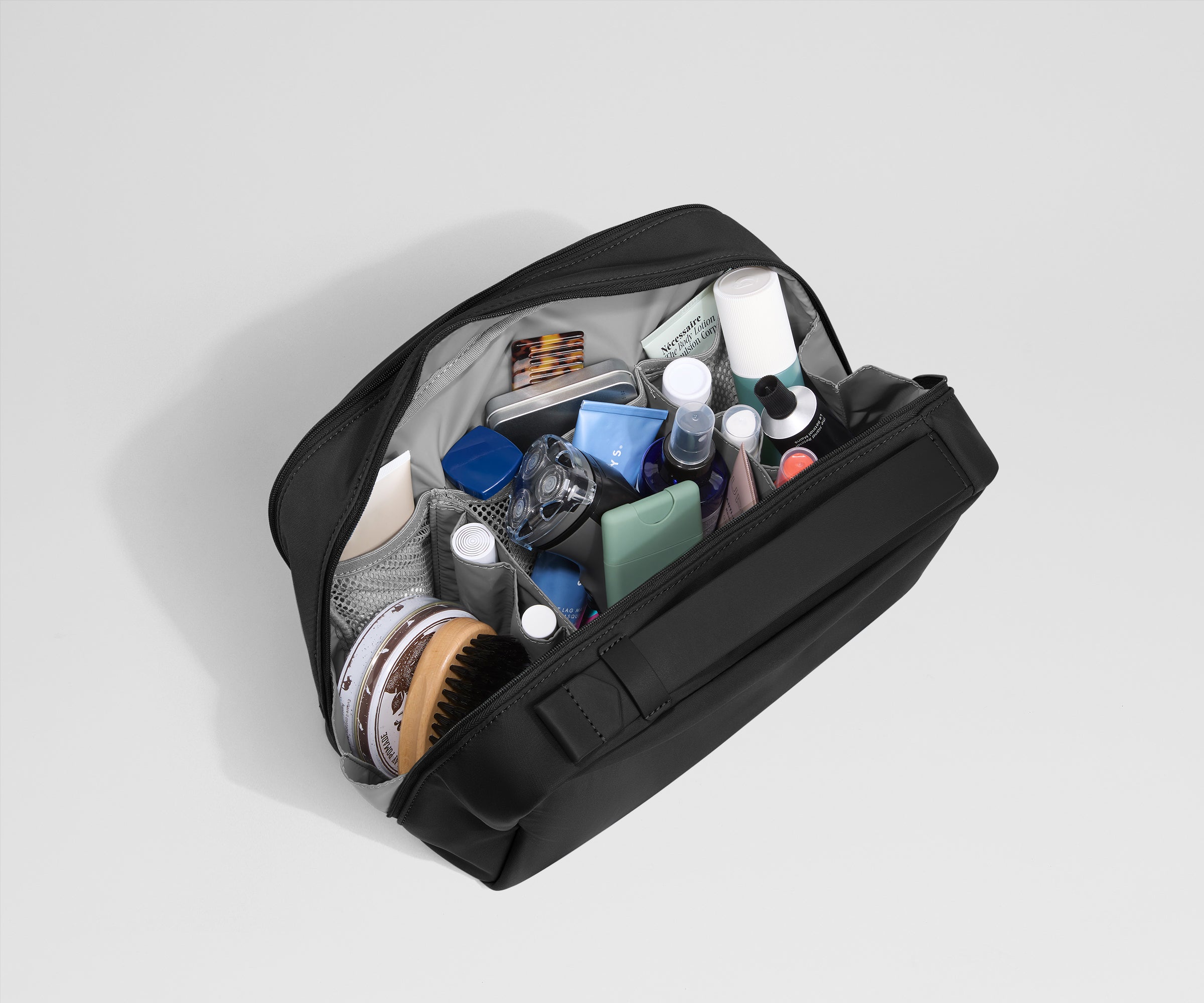Extra Large Toiletry Bag in Jet Black