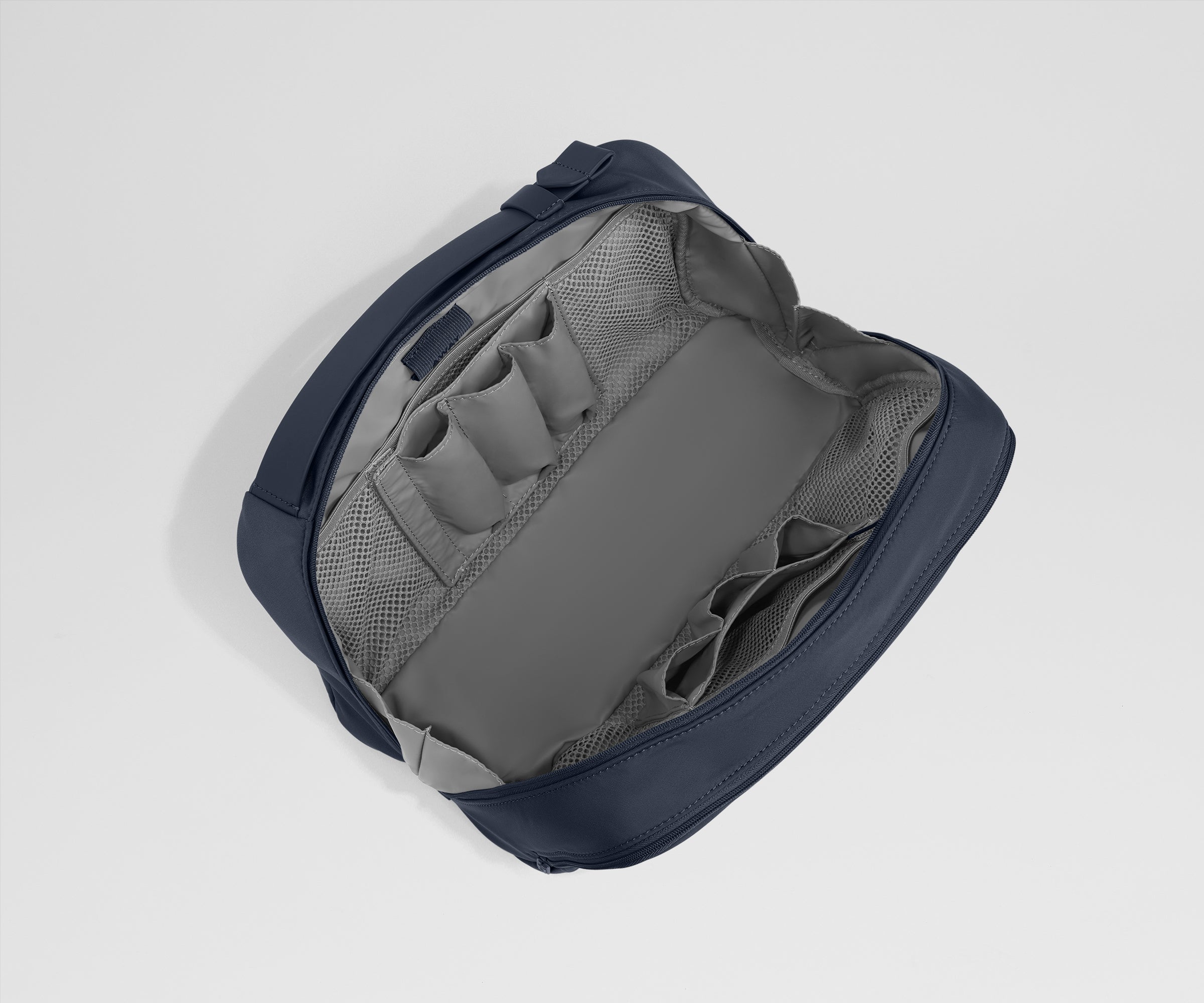 Extra Large Toiletry Bag in Navy Blue