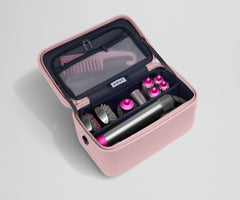 The Train Case in Blush Pink