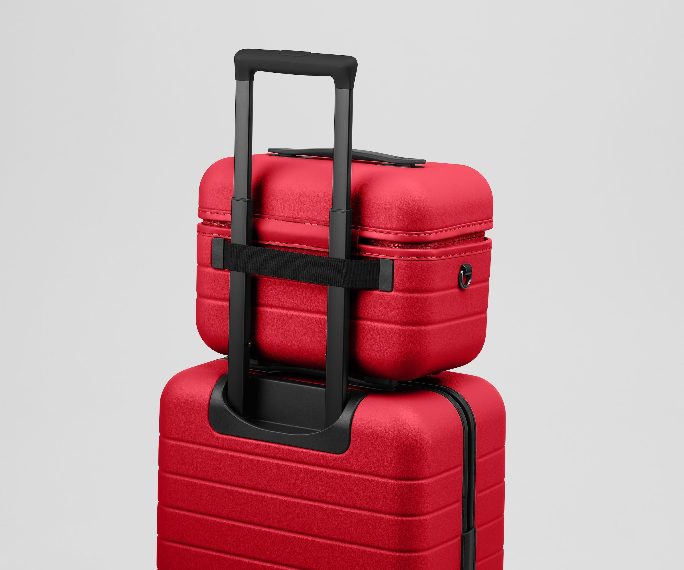 The Train Case in Cherry Red