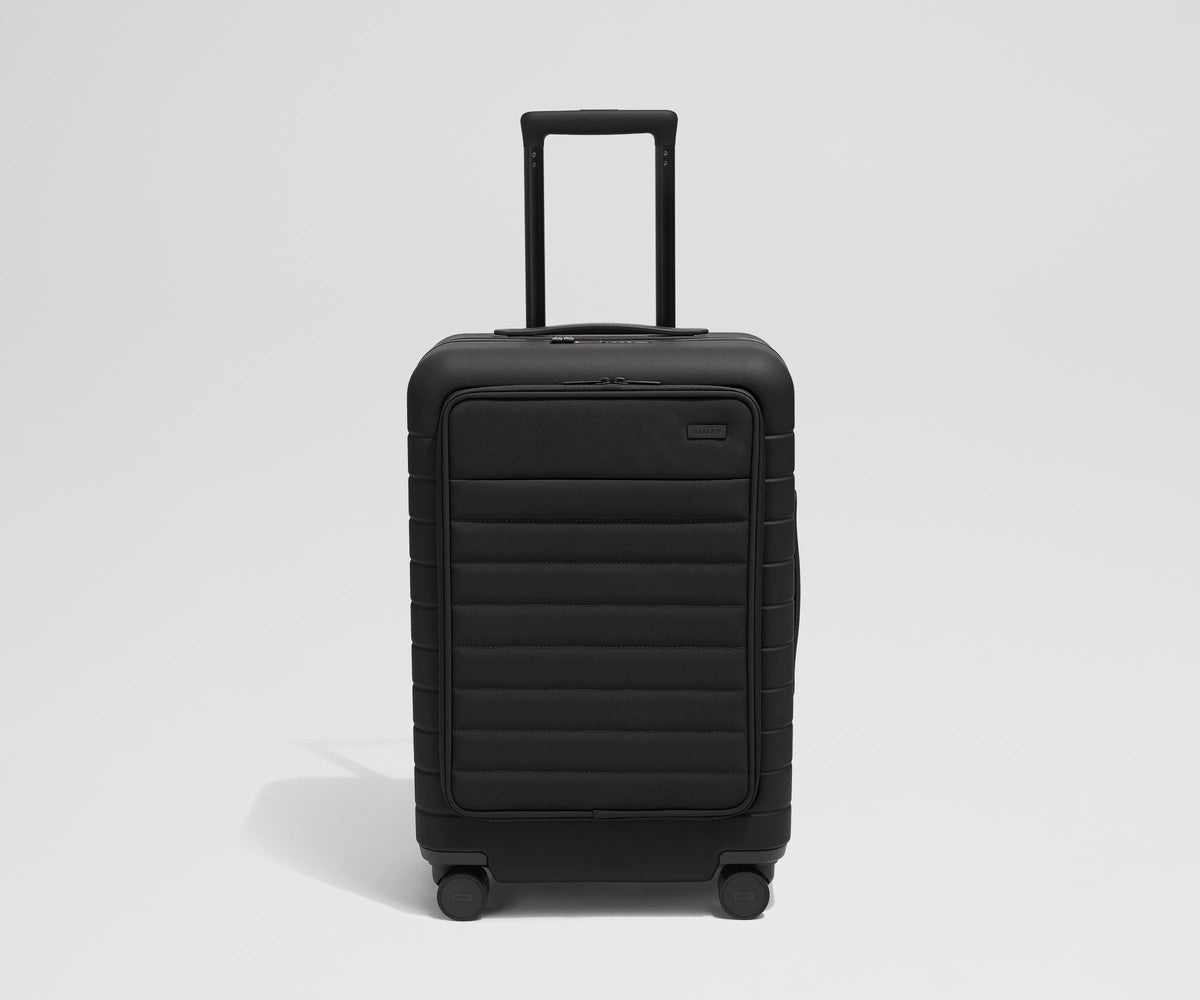 The Executive Bigger Carry-On in Jet Black