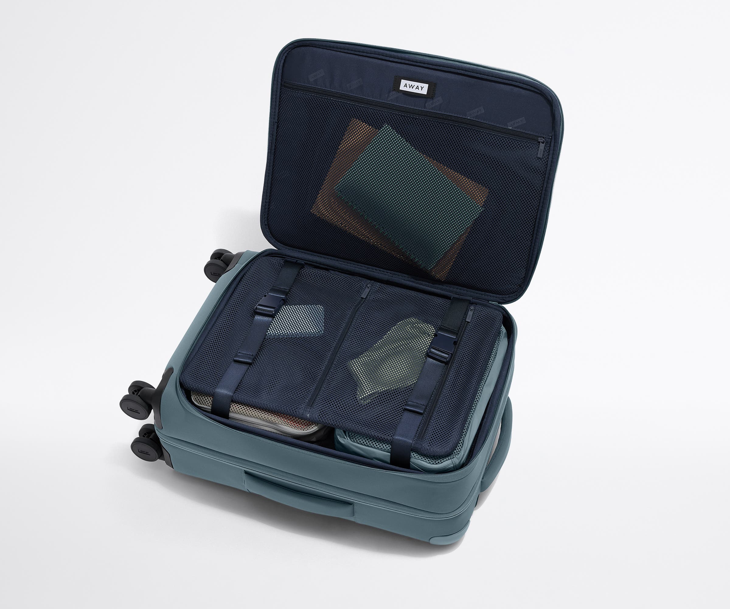 The Softside Bigger Carry-On in Coast Blue