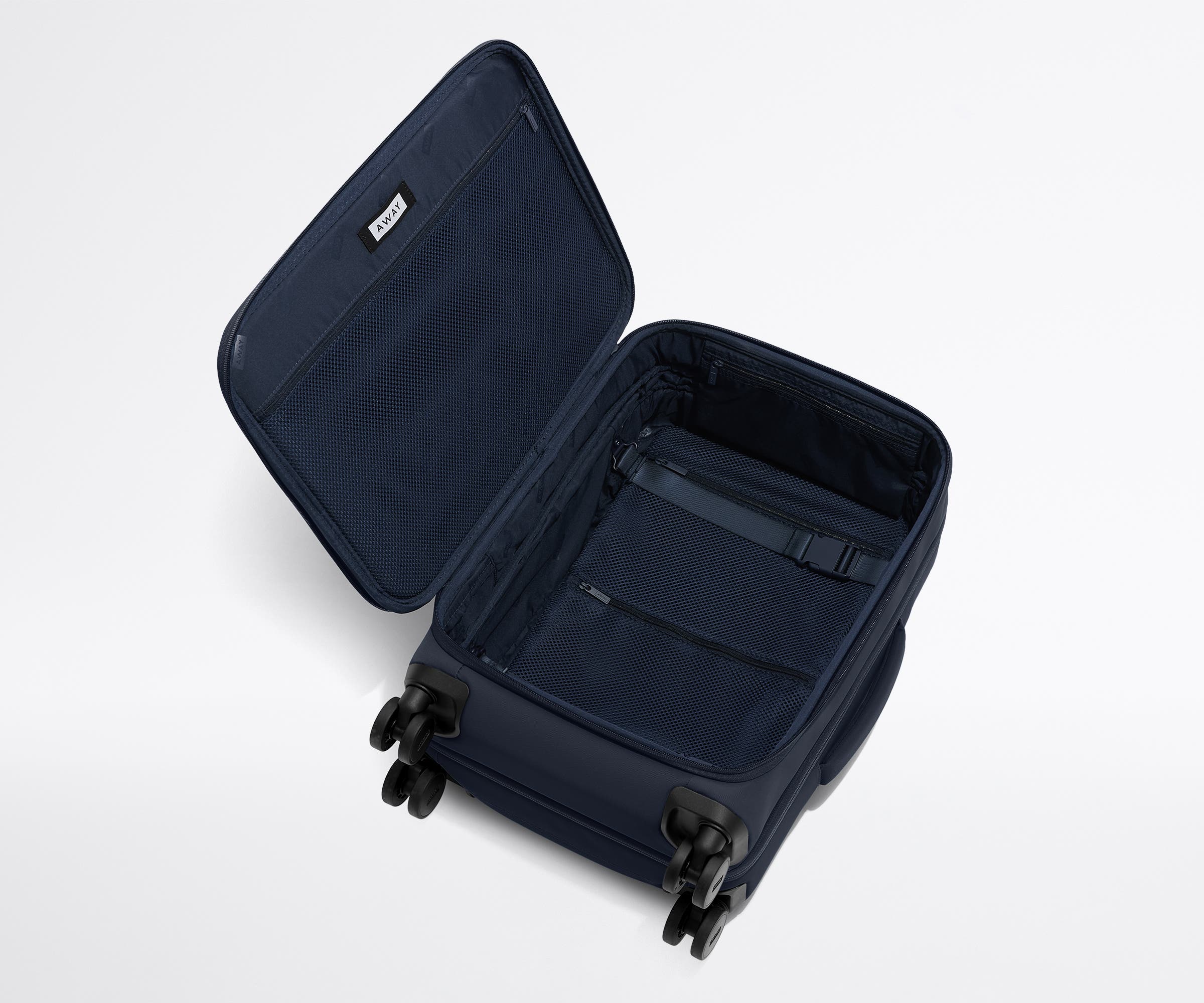 The Softside Carry-On in Navy Blue