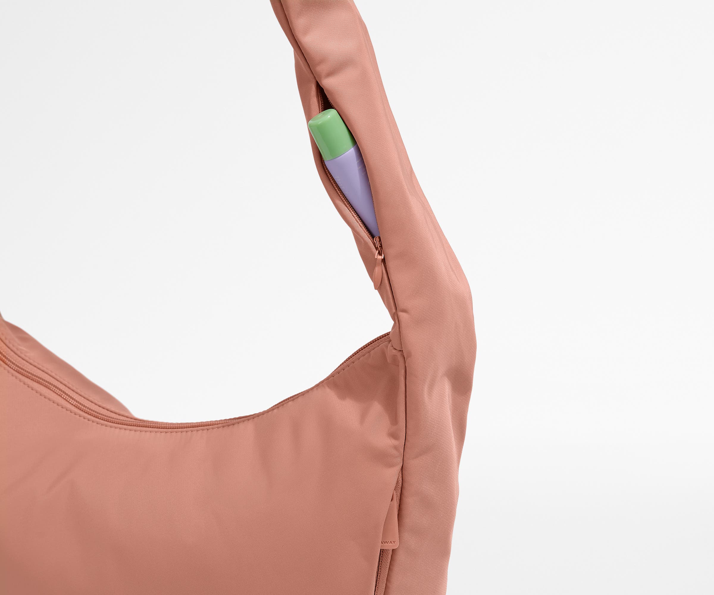 Featherlight Crossbody in Clay Pink