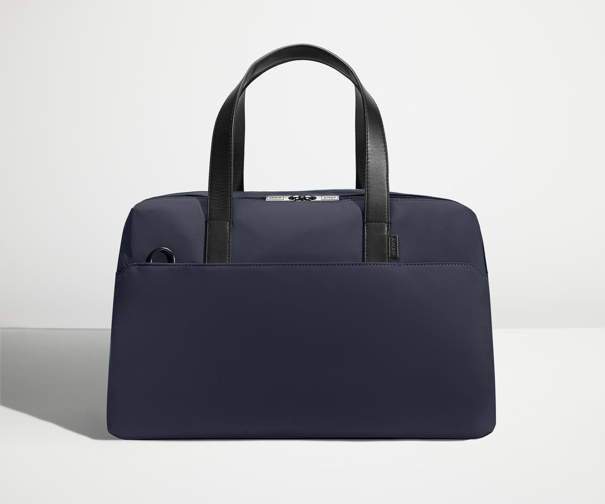 The Overnight Bag in Navy Blue