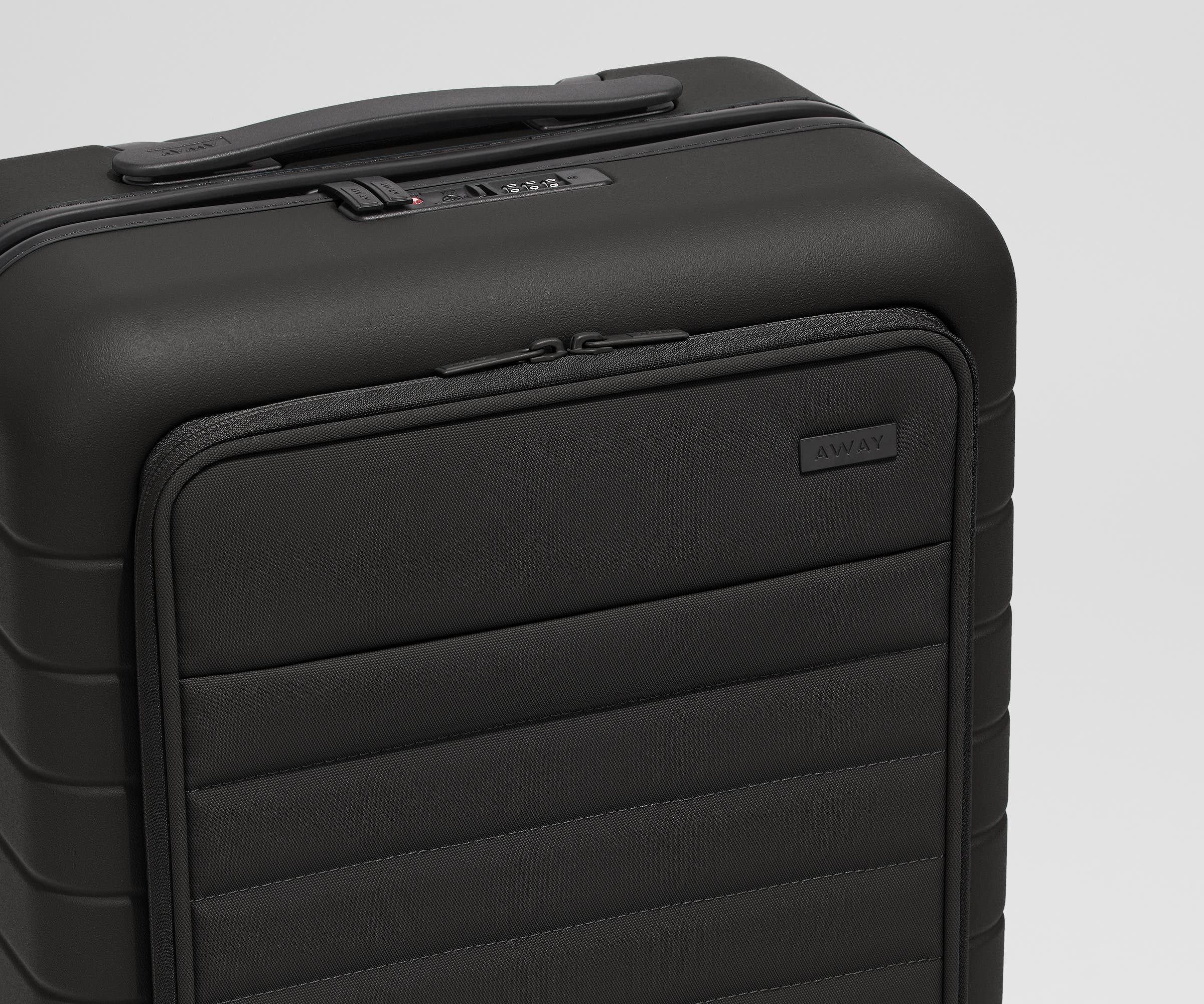 The Executive Bigger Carry-On in Jet Black