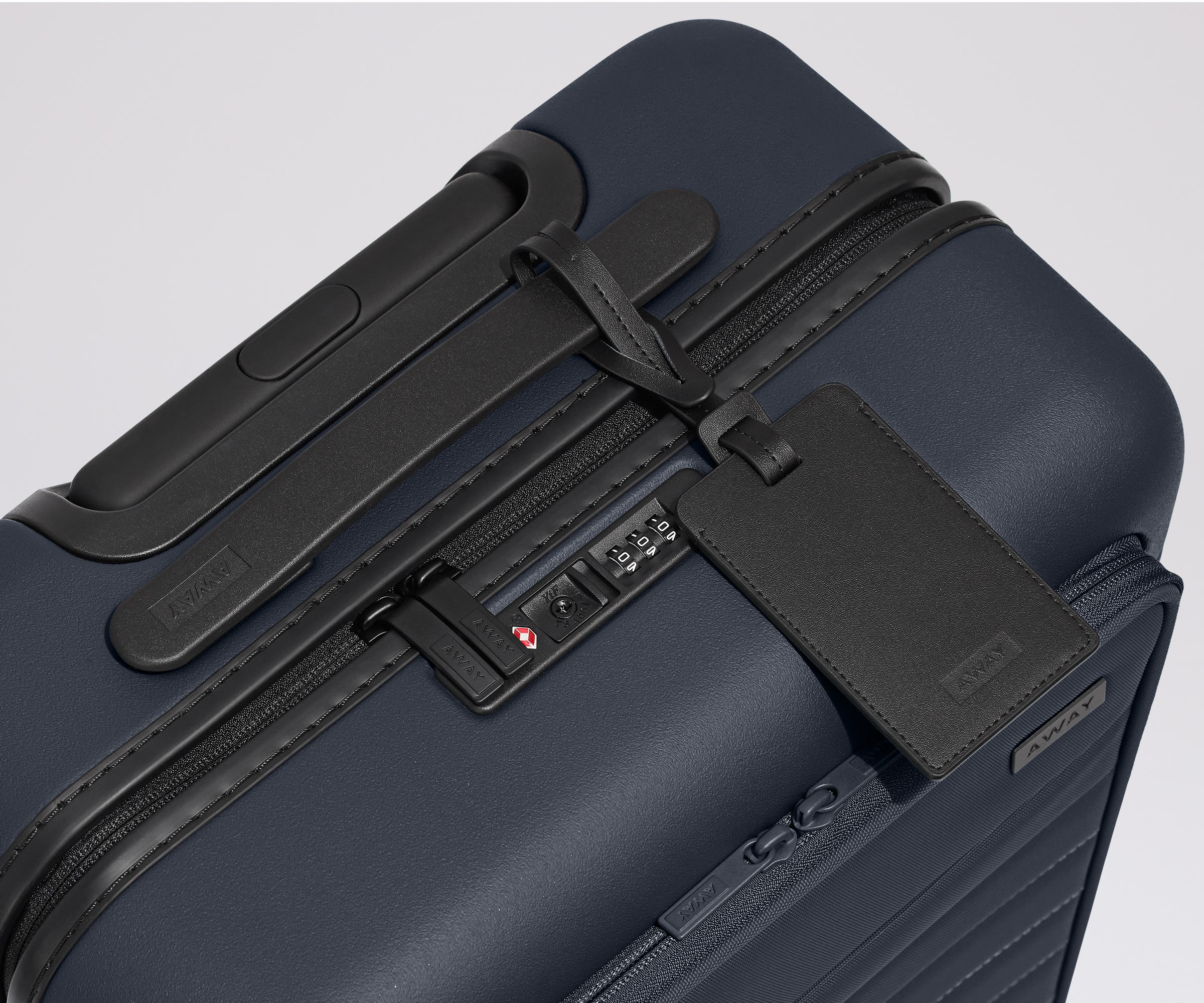 The Executive Bigger Carry-On in Navy Blue