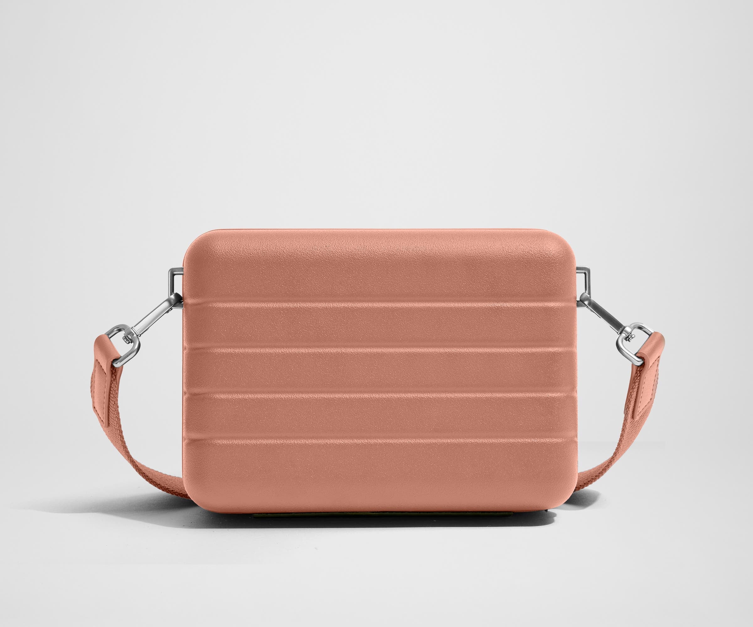 The Mini Crossbody in Clay Pink