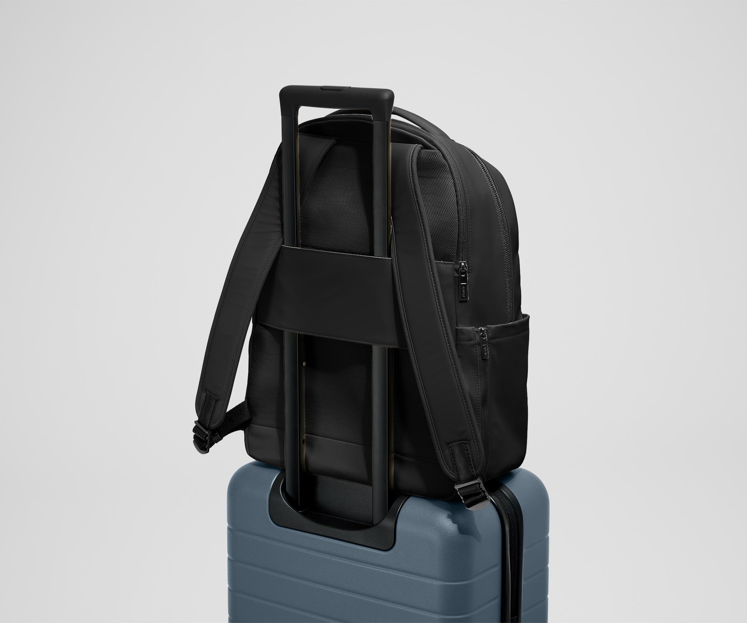 The Commuter Backpack in Jet Black