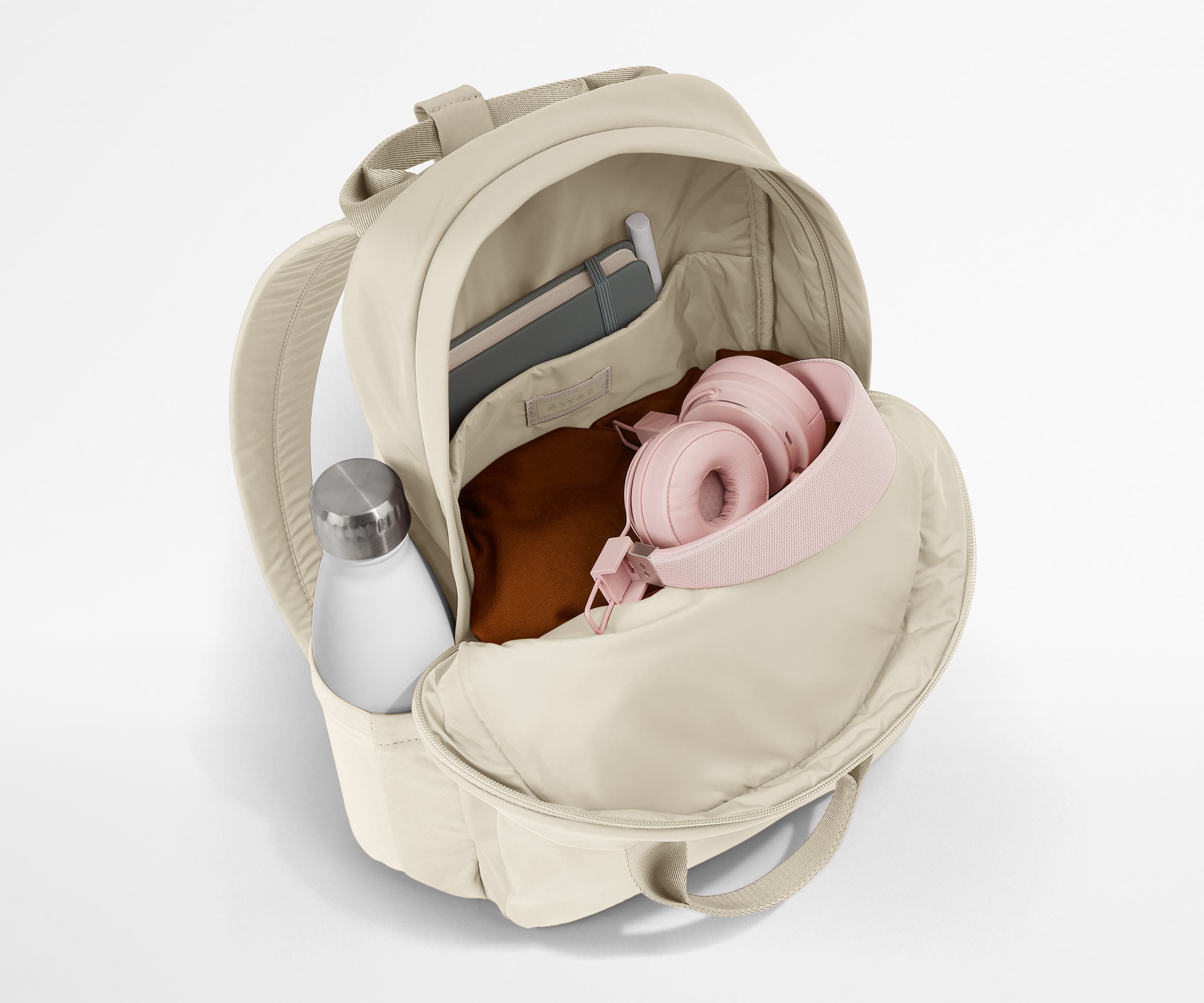 Featherlight Backpack in Salt White