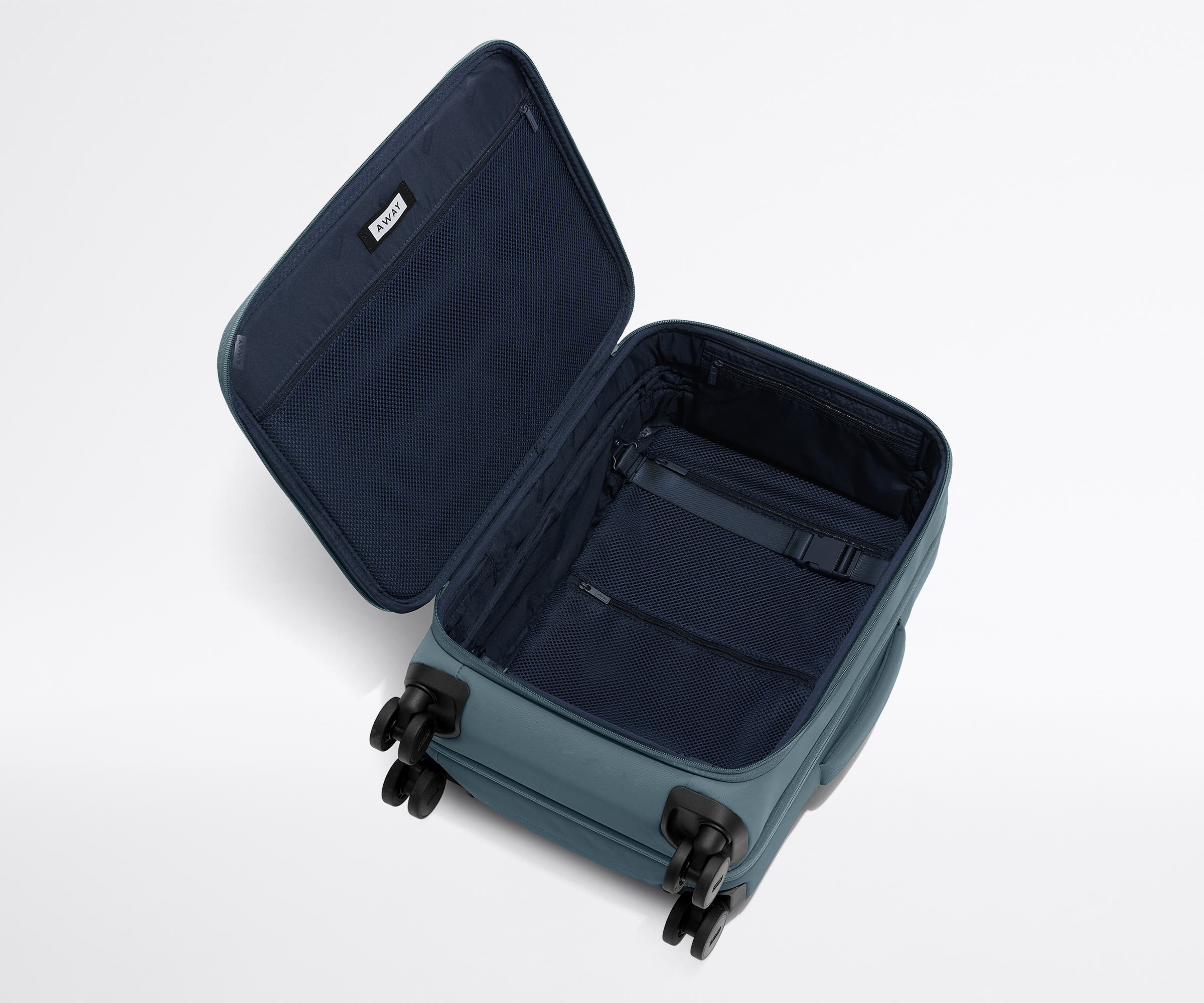 The Softside Carry-On in Coast Blue