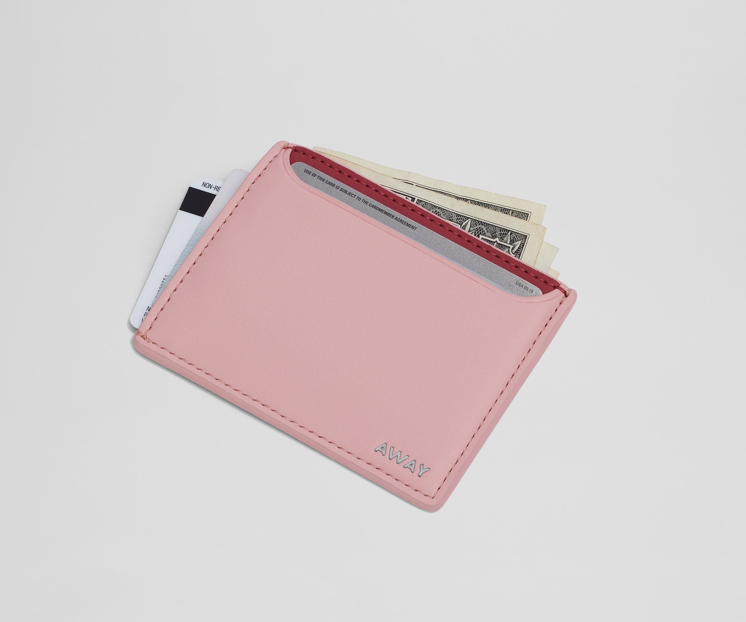 Card Case in Flamingo Pink