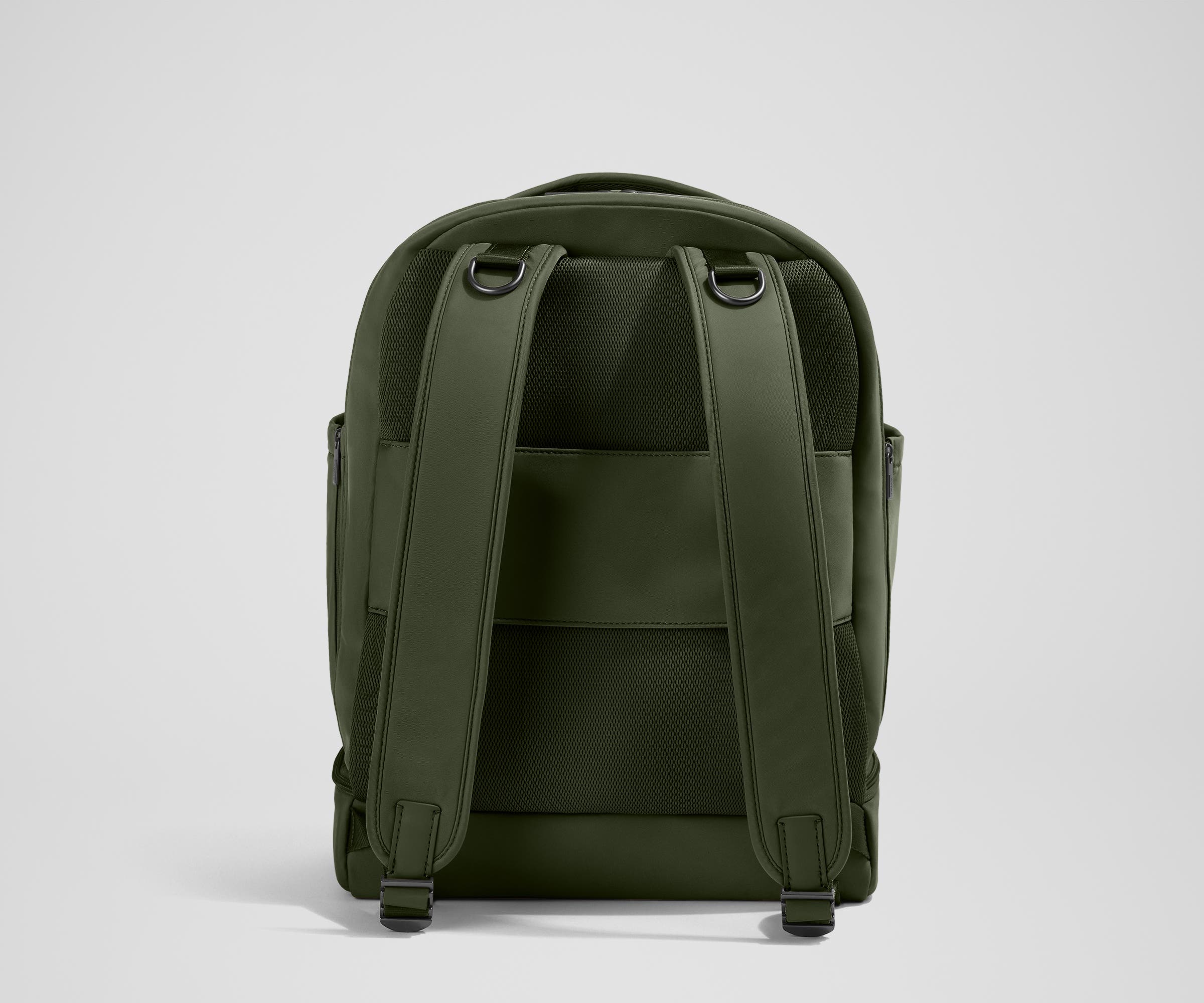 The Double Diaper Backpack in Olive Green