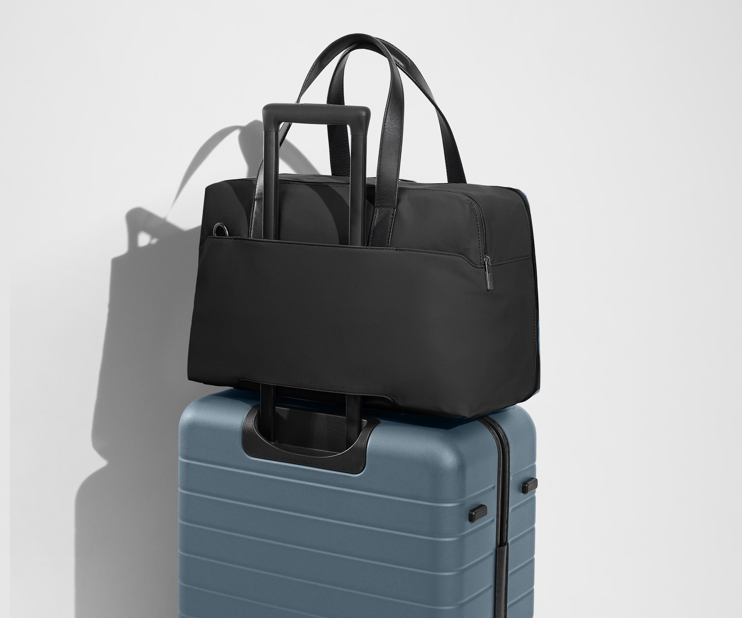 The Overnight Bag in Jet Black