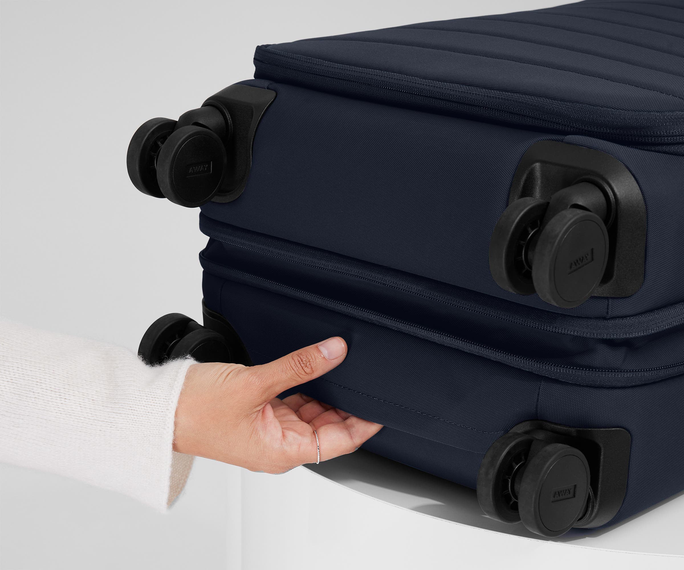The Softside Carry-On in Navy Blue
