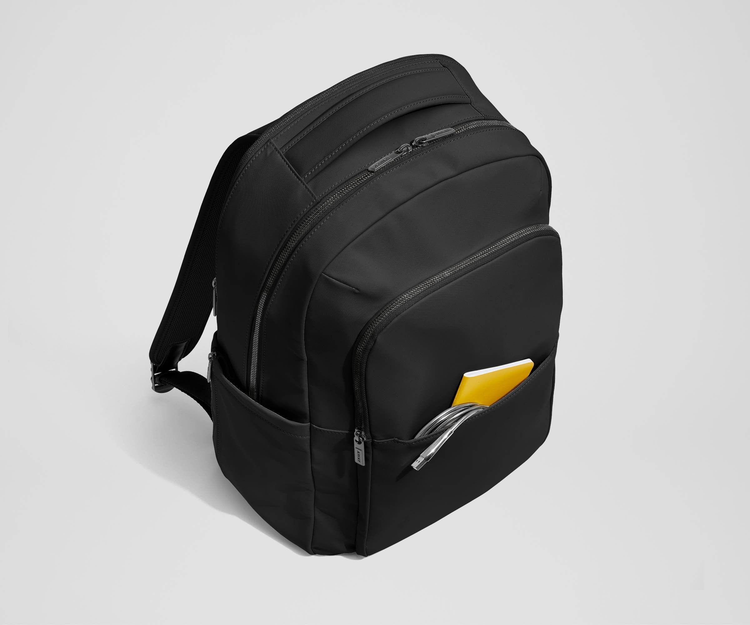 The Commuter Backpack in Jet Black