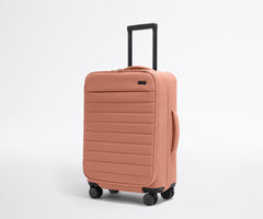 The Softside Bigger Carry-On in Clay Pink