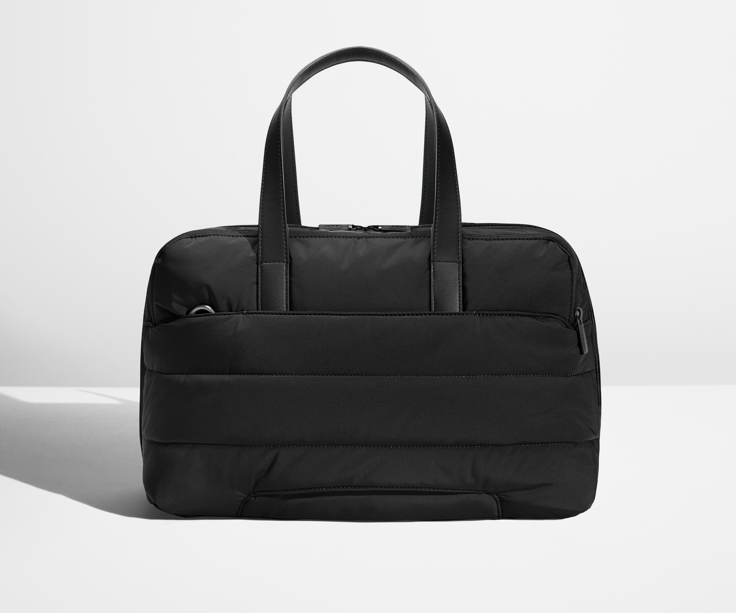 The Quilted Everywhere Bag in Jet Black