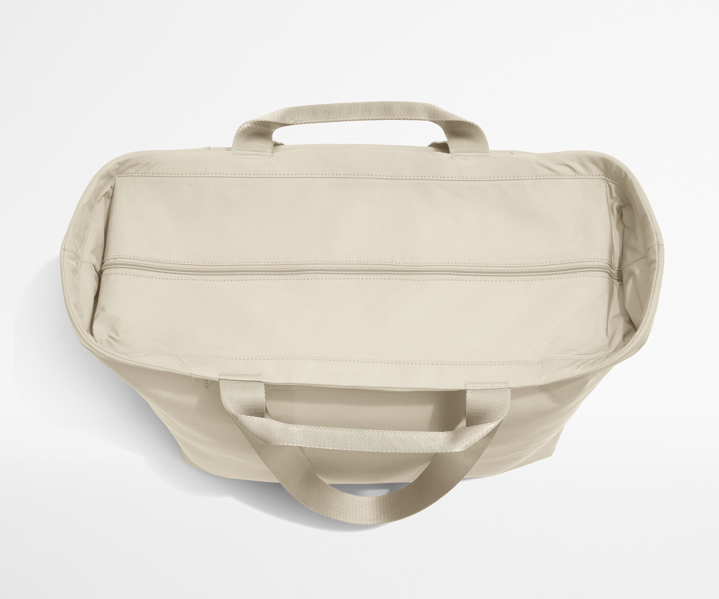 Large Featherlight Tote in Salt White